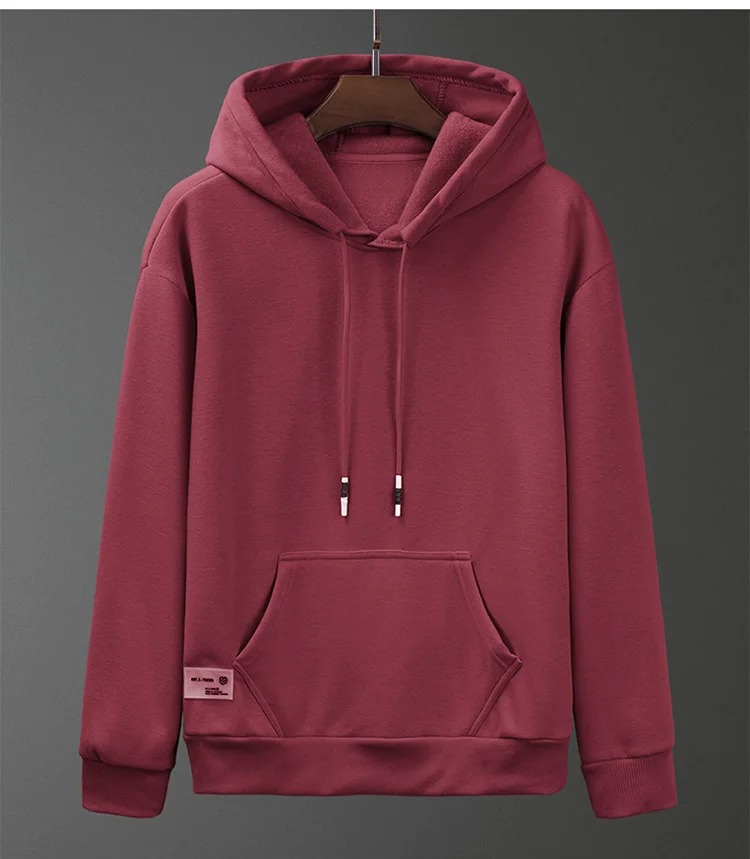 Crimson Comfort Hoodie