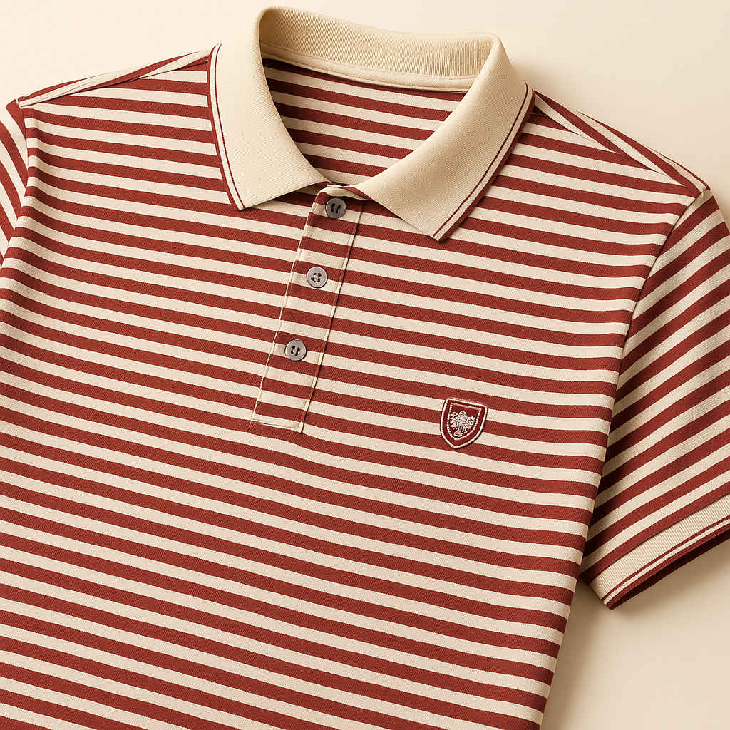 Oxford Elite Striped Polo