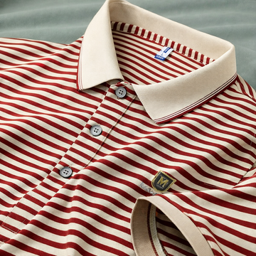 Oxford Elite Striped Polo