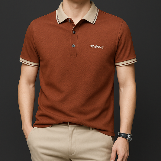 Eternal Bimiane Textured Polo T-Shirt