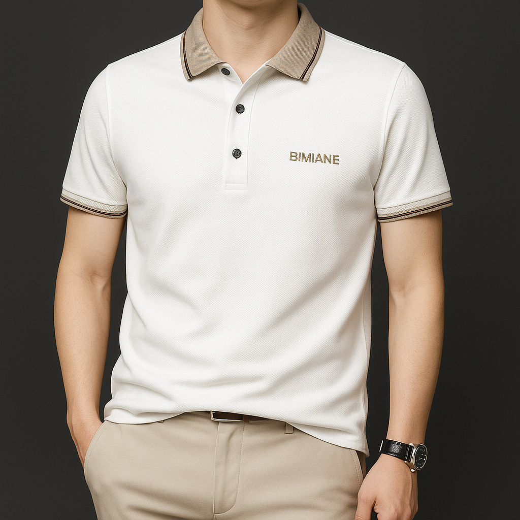 Eternal Bimiane Textured Polo T-Shirt