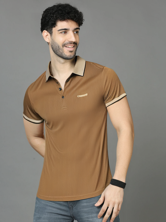 Elite Bimiane Textured Polo T-Shirts